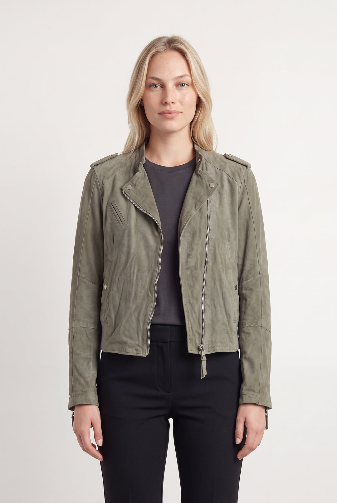 Blouson Vert - Taille L/40 de la marque La Fée Maraboutée | PARAD94003 - Vendu par Paradigme - Image 1