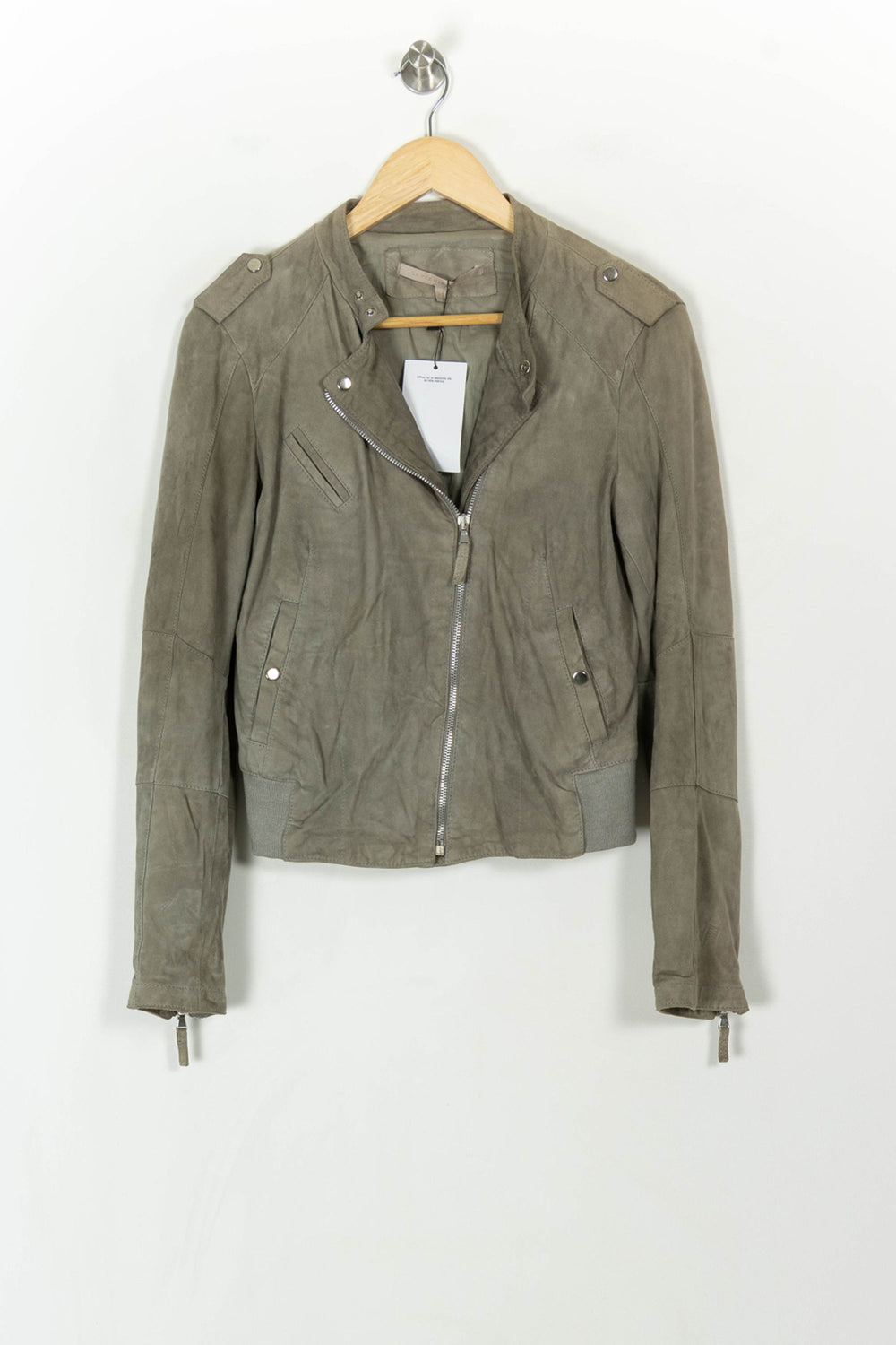 Blouson Vert - Taille L/40 de la marque La Fée Maraboutée | PARAD94003 - Vendu par Paradigme - Image 2
