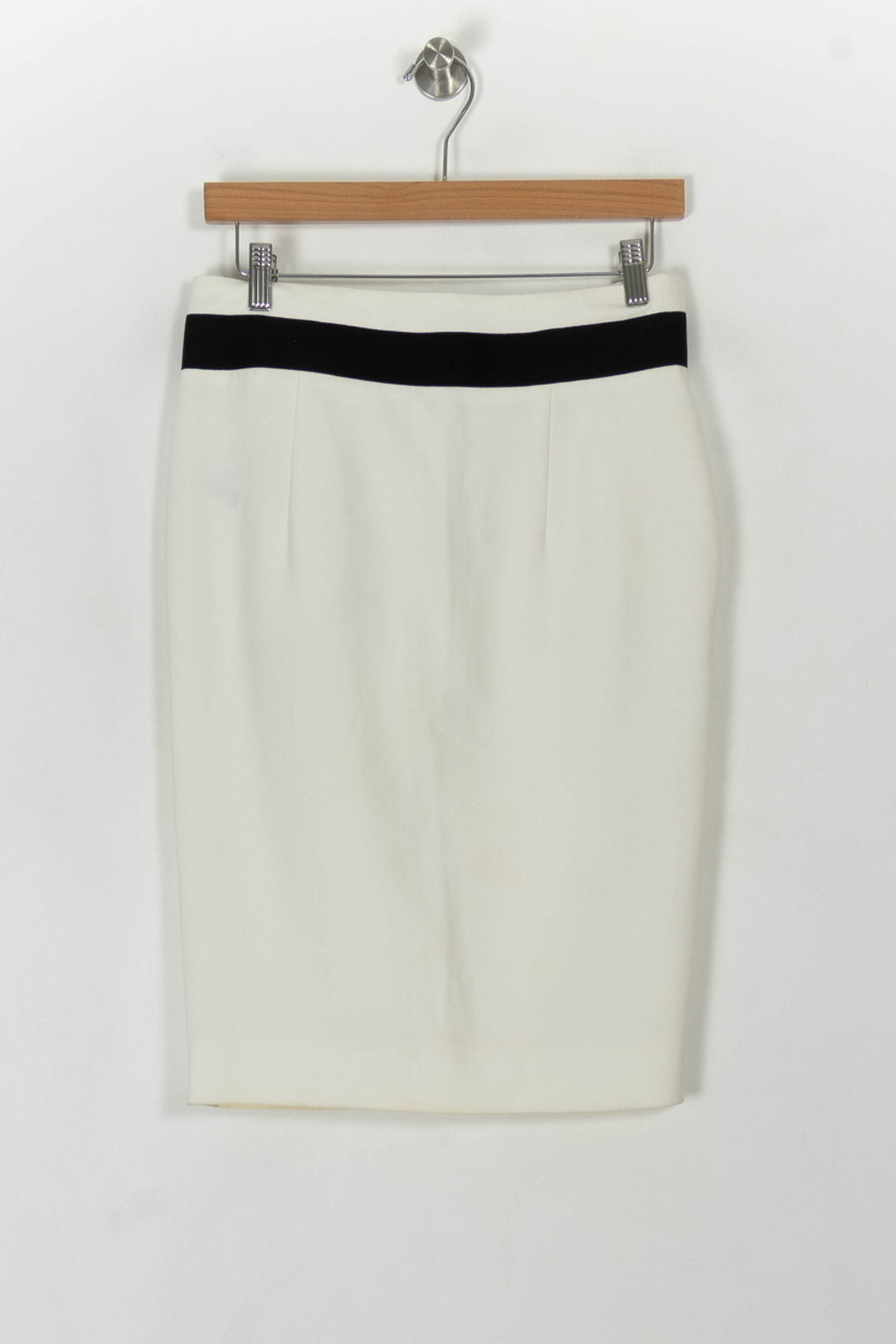 Jupe Crayon Beige et Noir - Taille M/38 de la marque ba&amp;sh | PARAD94005 - Vendu par Paradigme - Image 5