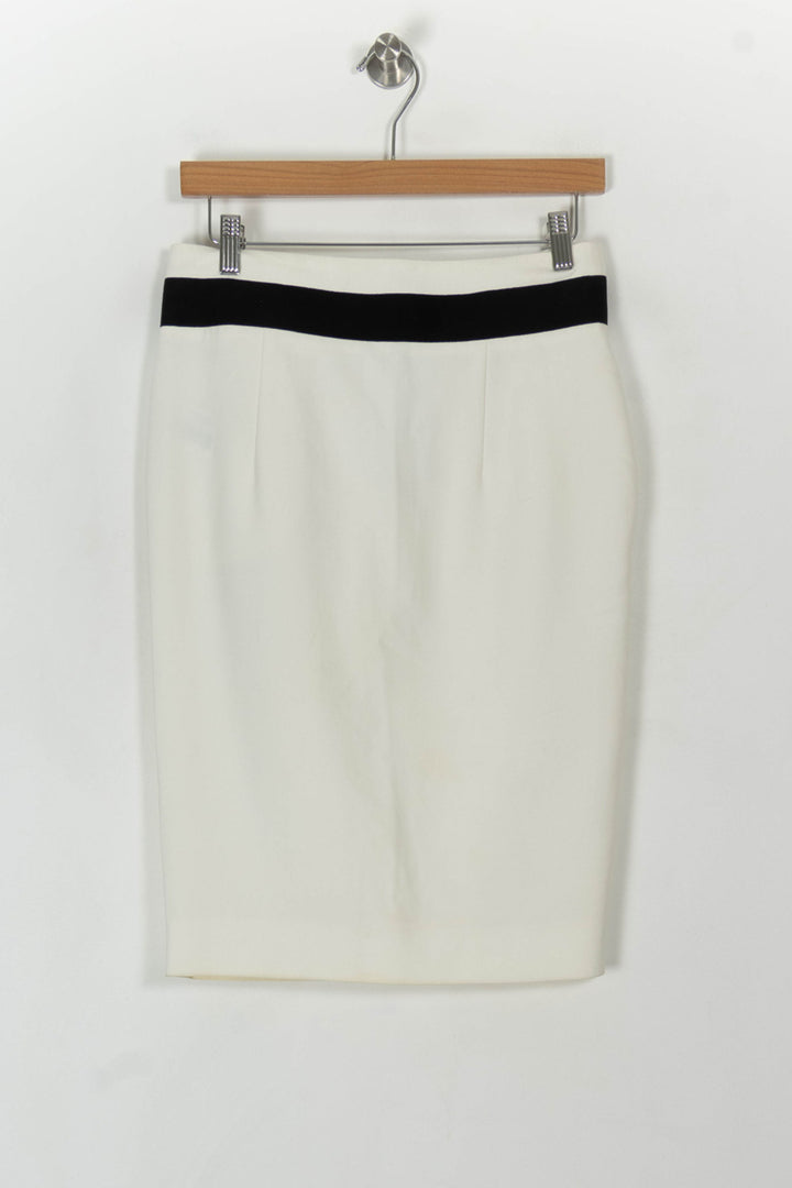 Jupe Crayon Beige et Noir - Taille M/38 de la marque ba&amp;sh | PARAD94005 - Vendu par Paradigme - Image 5