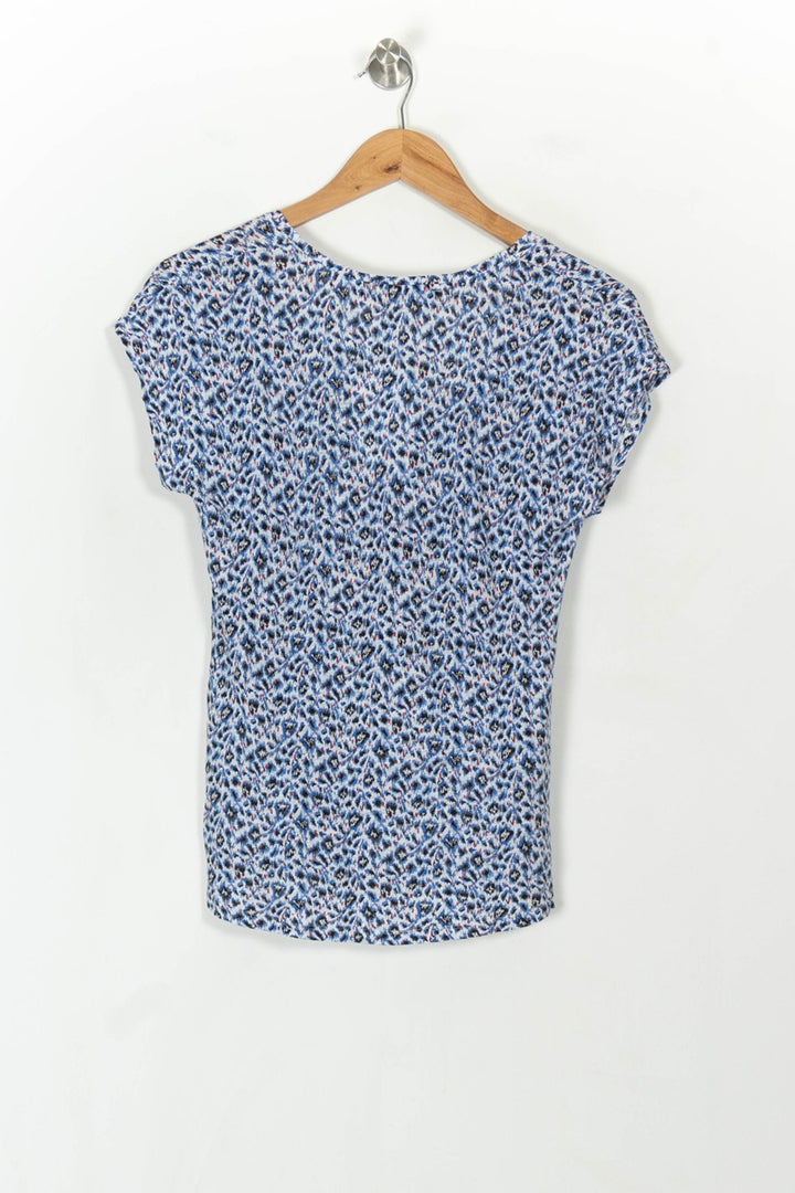 T-shirt Bleu et Blanc - Taille M/38 de la marque Comptoir des Cotonniers | PARAD94006 - Vendu par Paradigme - Image 5