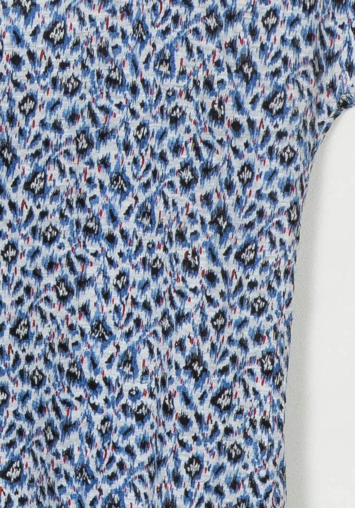 T-shirt Bleu et Blanc - Taille M/38 de la marque Comptoir des Cotonniers | PARAD94006 - Vendu par Paradigme - Image 3