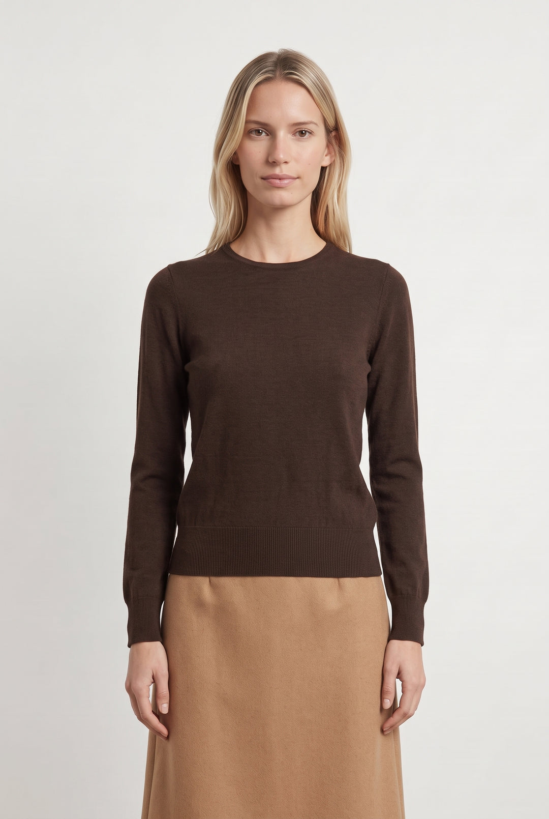 Pull Marron - Taille S/36 de la marque Rodier | PARAD94013 - Vendu par Paradigme - Image 1