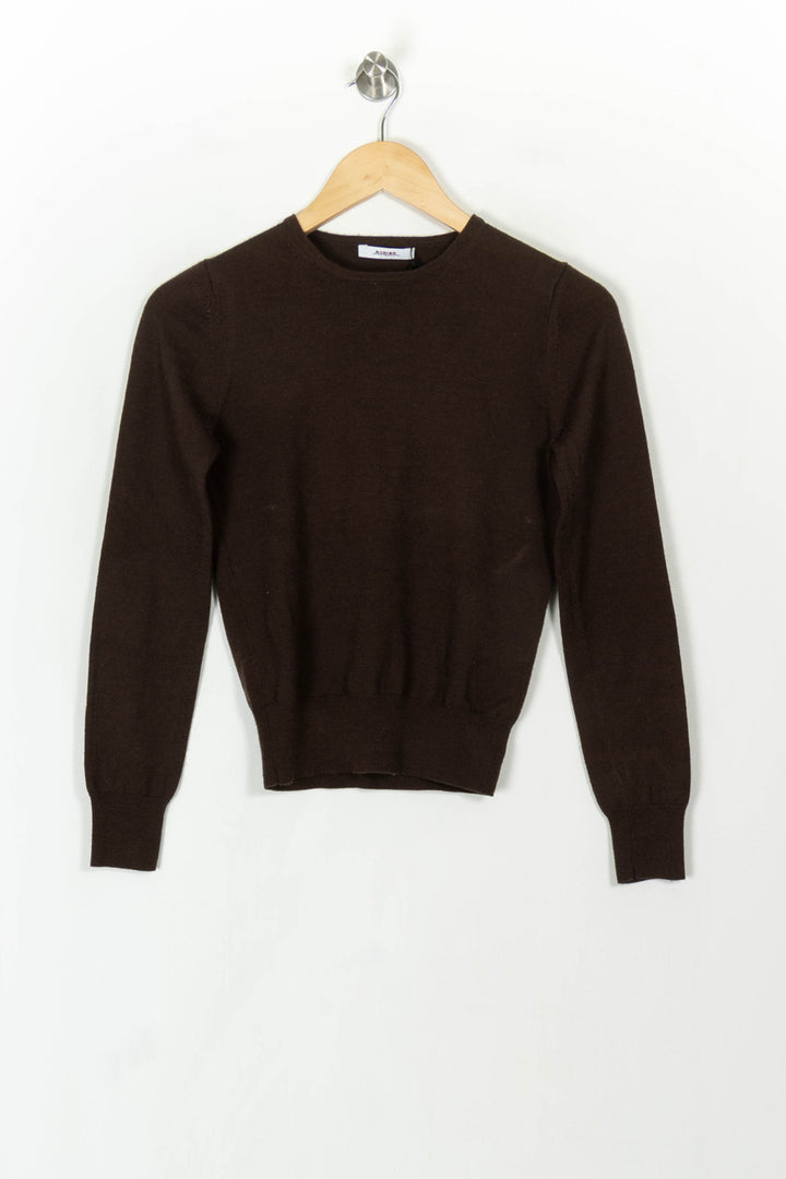Pull Marron - Taille S/36 de la marque Rodier | PARAD94013 - Vendu par Paradigme - Image 2