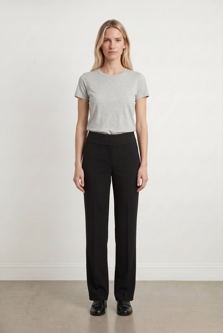 Pantalon Noir - Taille S/36 de la marque Caroll | PARAD94017 - Vendu par Paradigme - Image 1