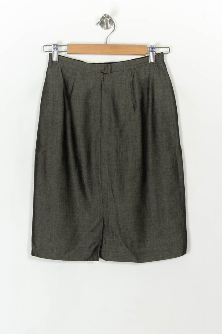 Jupe Droite Grise - Taille M/38 de la marque Gerard Darel | PARAD94022 - Vendu par Paradigme - Image 5