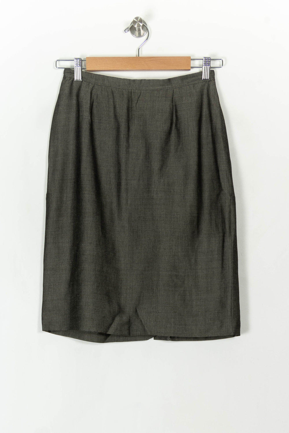 Jupe Droite Grise - Taille M/38 de la marque Gerard Darel | PARAD94022 - Vendu par Paradigme - Image 2