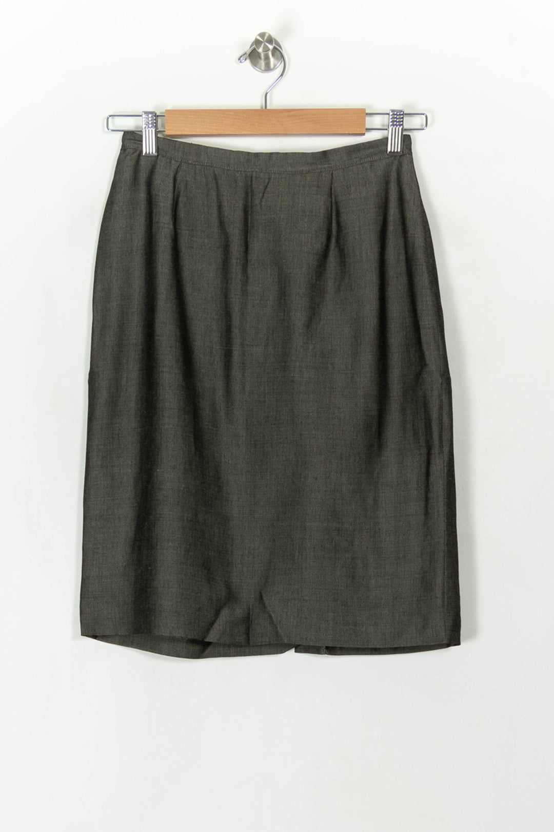 Jupe Droite Grise - Taille M/38 de la marque Gerard Darel | PARAD94022 - Vendu par Paradigme - Image 2