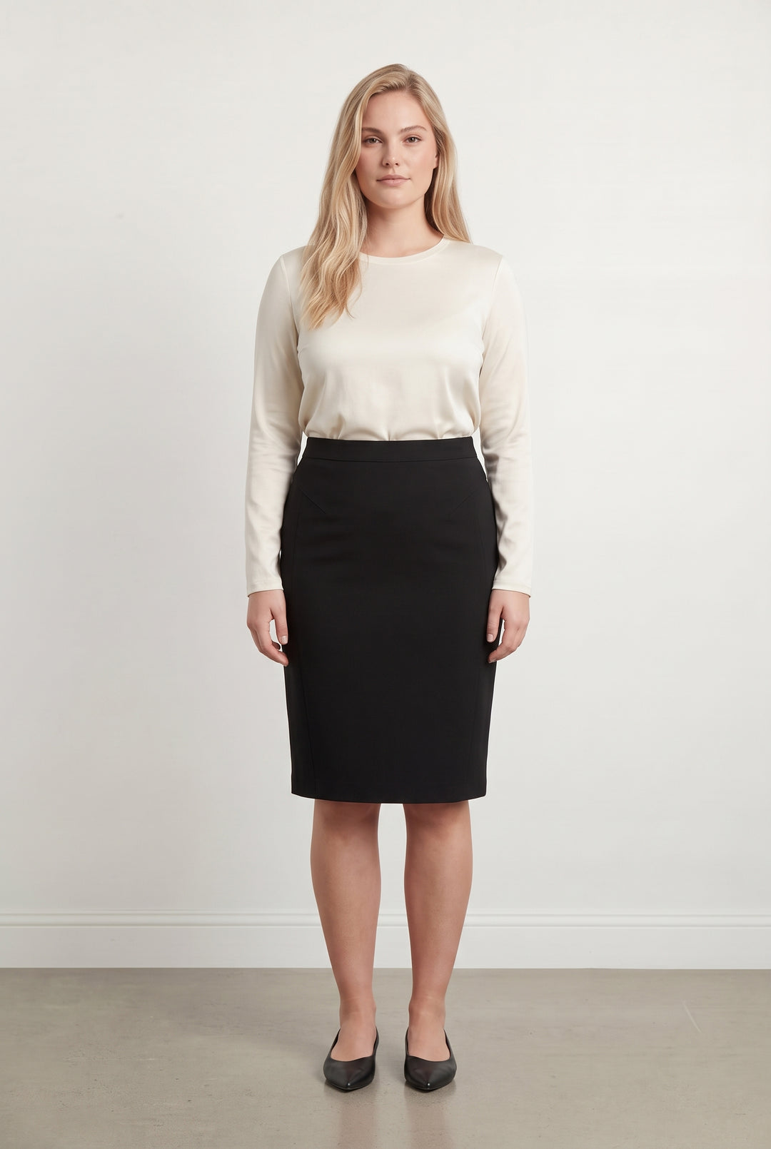 Jupe Crayon Noire - Taille XL/42 de la marque Caroll | PARAD94023 - Vendu par Paradigme - Image 1