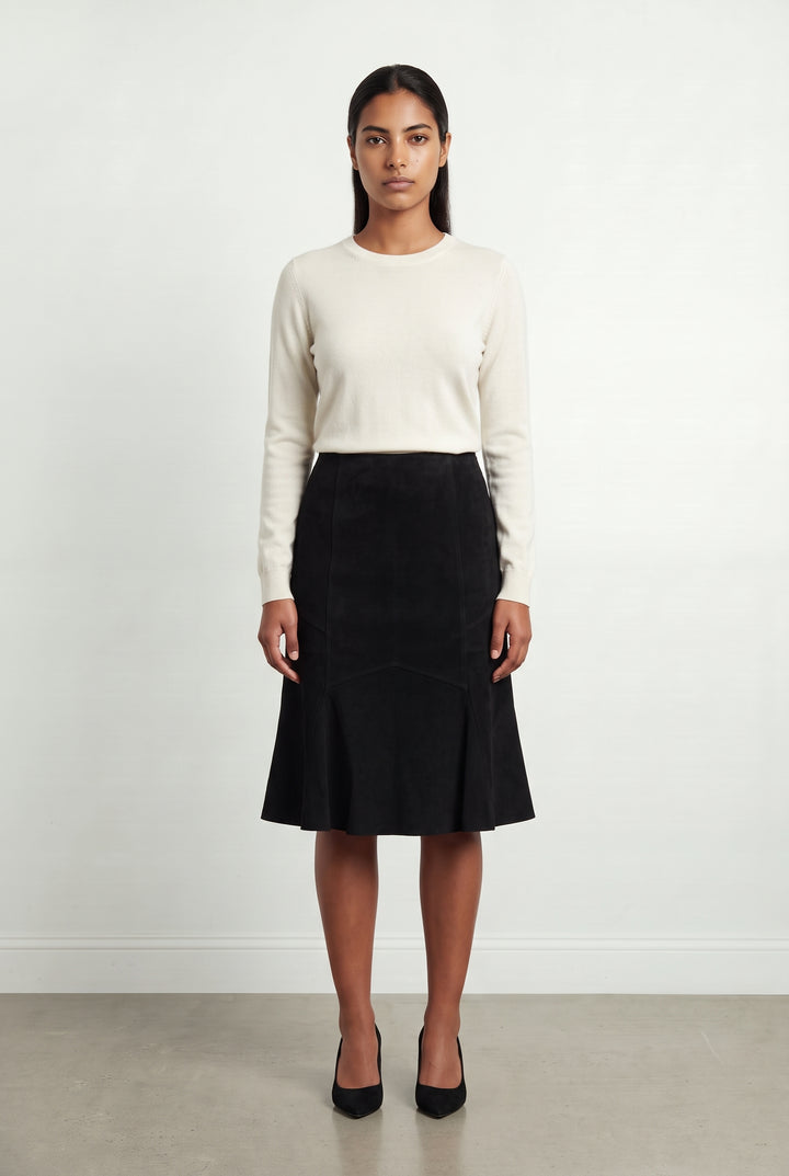 Jupe Évasée Noire - Taille L/40 de la marque Gerard Darel | PARAD94030 - Vendu par Paradigme - Image 1