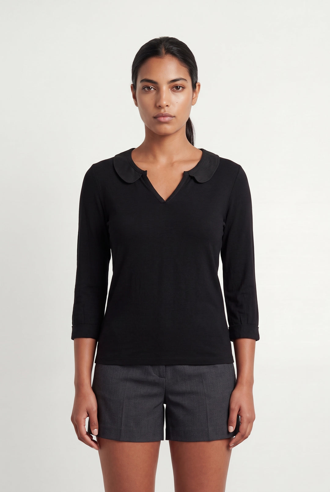 Pull Noir - Taille L/40 de la marque Caroll | PARAD94031 - Vendu par Paradigme - Image 1