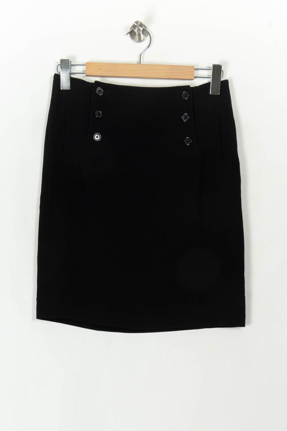 Jupe Courte Noire - Taille S/36 de la marque Maison 123 | PARAD94033 - Vendu par Paradigme - Image 2