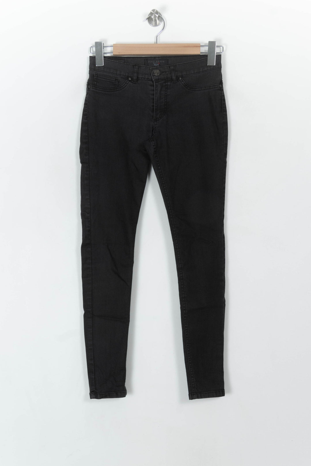Jean Slim Noir - Taille S/36 de la marque IKKS | PARAD94034 - Vendu par Paradigme - Image 2