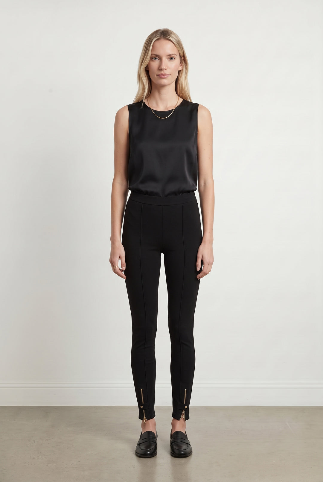 Legging Noir - Taille S/36 de la marque Sandro | PARAD94036 - Vendu par Paradigme - Image 1
