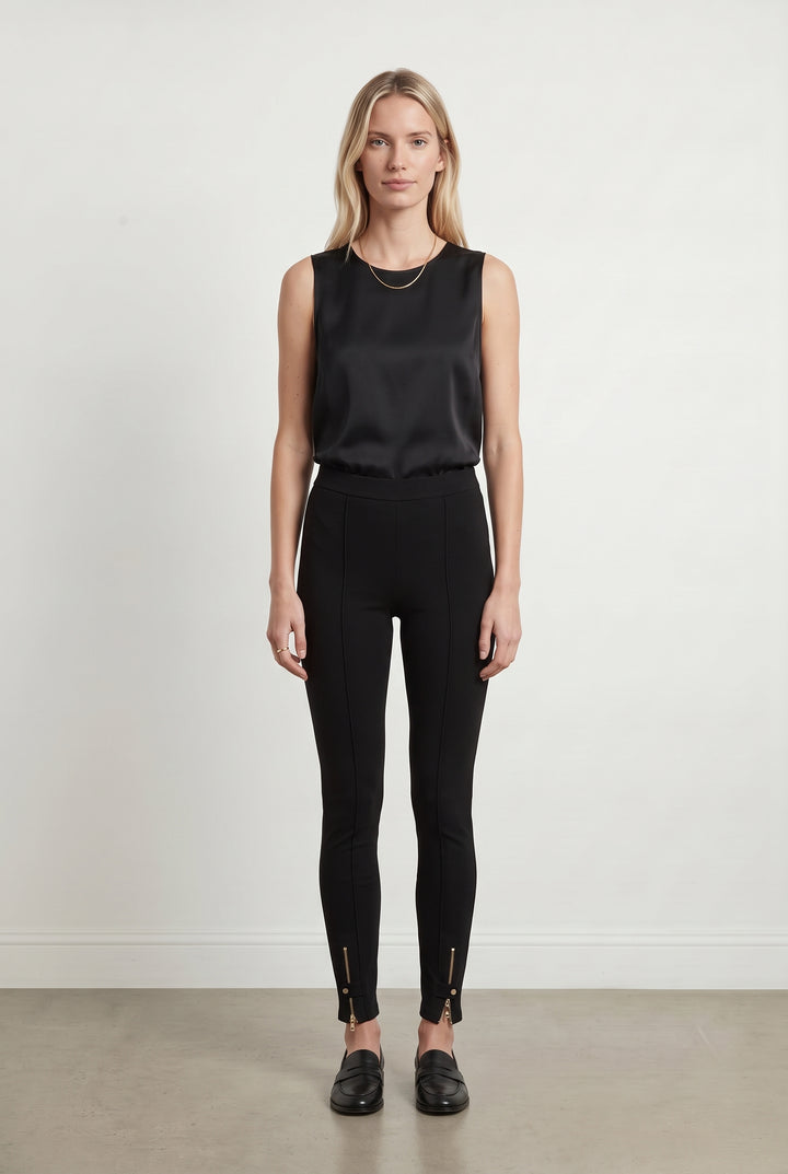 Legging Noir - Taille S/36 de la marque Sandro | PARAD94036 - Vendu par Paradigme - Image 1