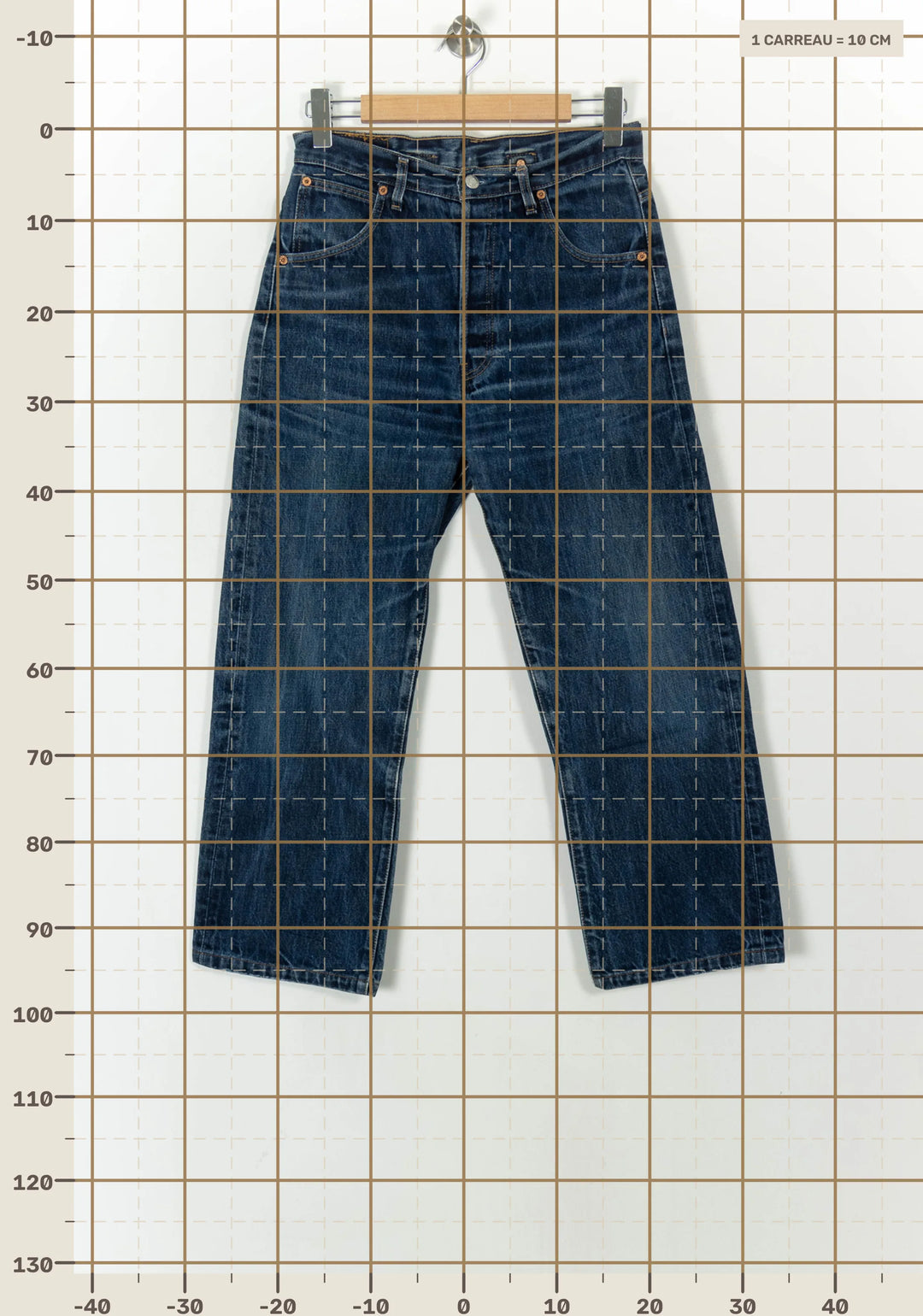 Jean Large Bleu - Taille L/40 de la marque Levi&