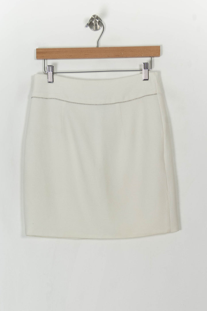 Jupe Courte Blanche - Taille S/36 de la marque Kookai | PARAD94043 - Vendu par Paradigme - Image 5