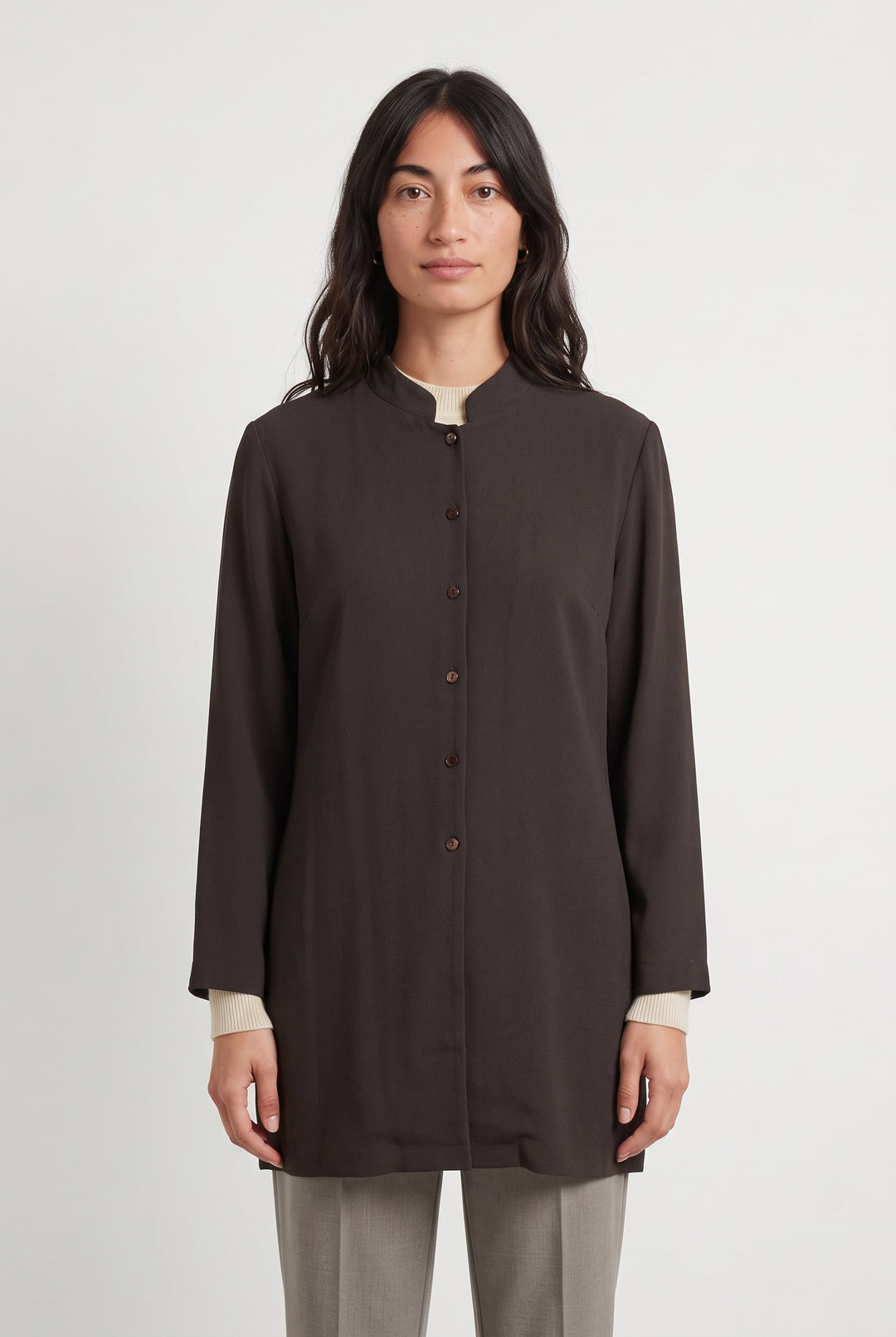 Cardigan Marron - Taille M/38 de la marque Rodier | PARAD94051 - Vendu par Paradigme - Image 1