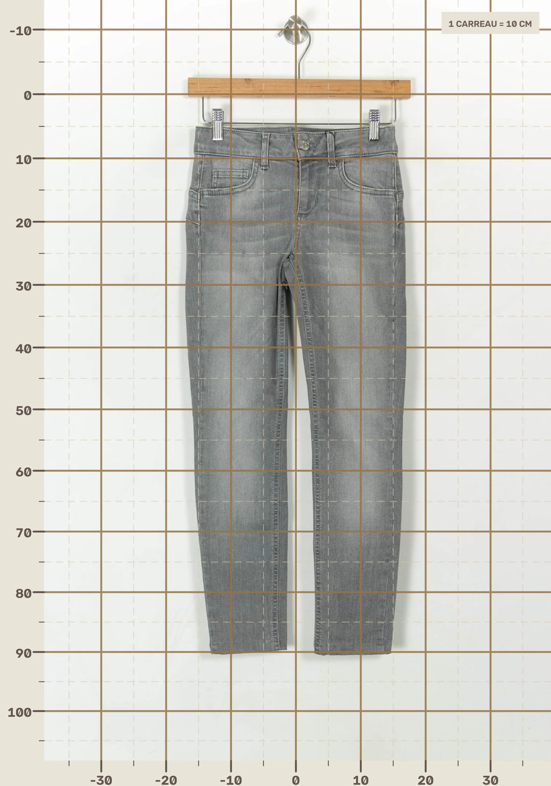 Jean Gris - Taille XS/34 de la marque Liu Jo | PARAD94052 - Vendu par Paradigme - Image 4