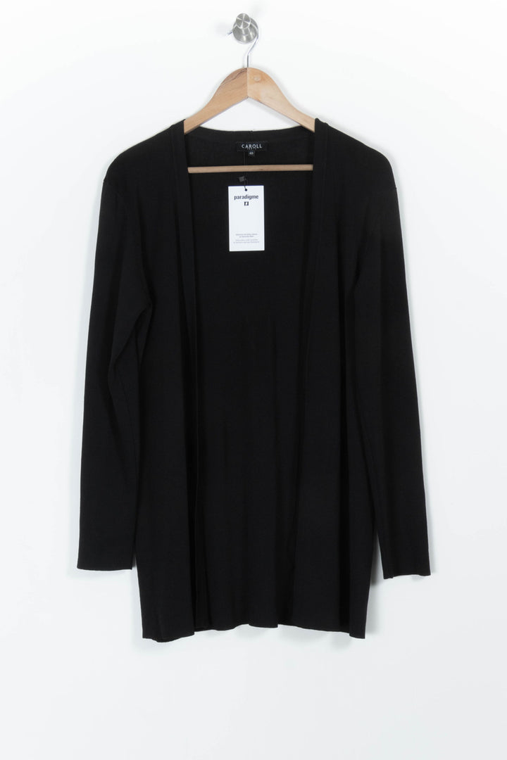 Cardigan Noir - Taille L/40 de la marque Caroll | PARAD94062 - Vendu par Paradigme - Image 2