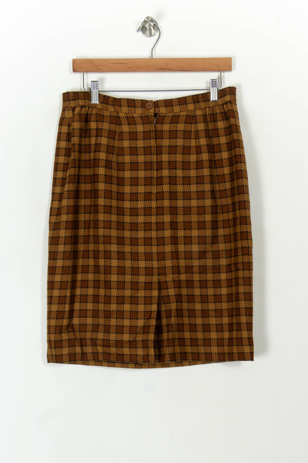 Jupe Droite Marron et Beige - Taille XXL/44 de la marque Weill | PARAD94067 - Vendu par Paradigme - Image 5