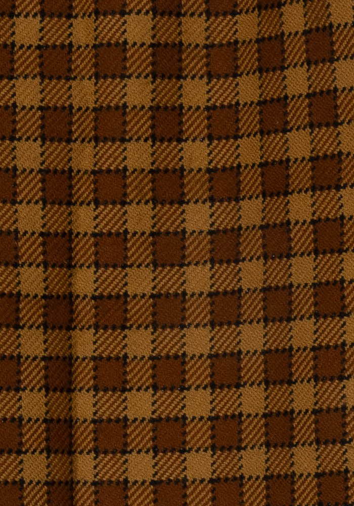 Jupe Droite Marron et Beige - Taille XXL/44 de la marque Weill | PARAD94067 - Vendu par Paradigme - Image 3
