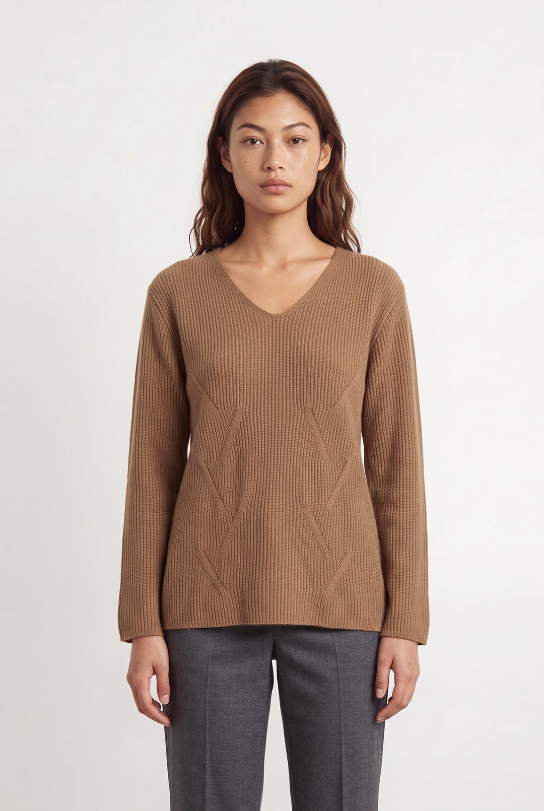 Pull Marron - Taille T.U. de la marque Rodier | PARAD94068 - Vendu par Paradigme - Image 1