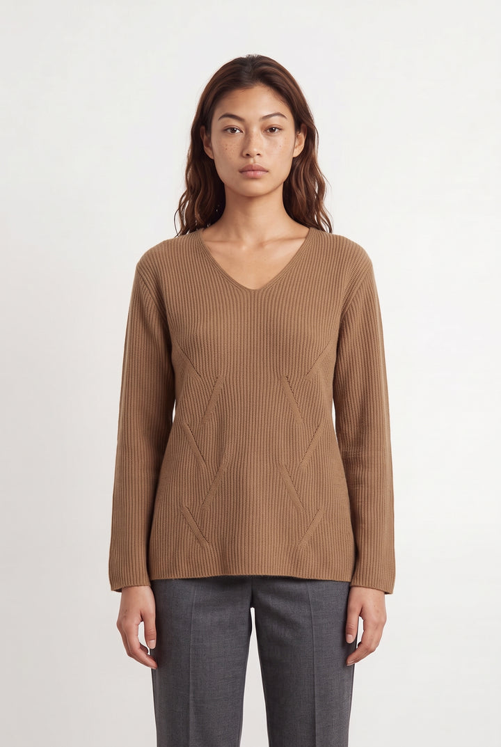 Pull Marron - Taille T.U. de la marque Rodier | PARAD94068 - Vendu par Paradigme - Image 1