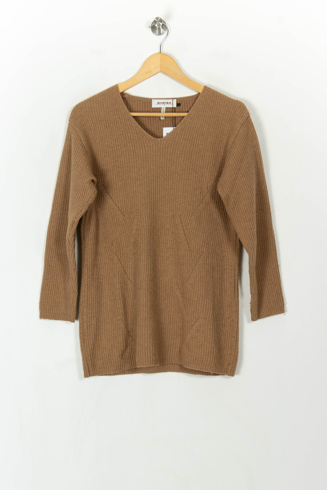 Pull Marron - Taille T.U. de la marque Rodier | PARAD94068 - Vendu par Paradigme - Image 2