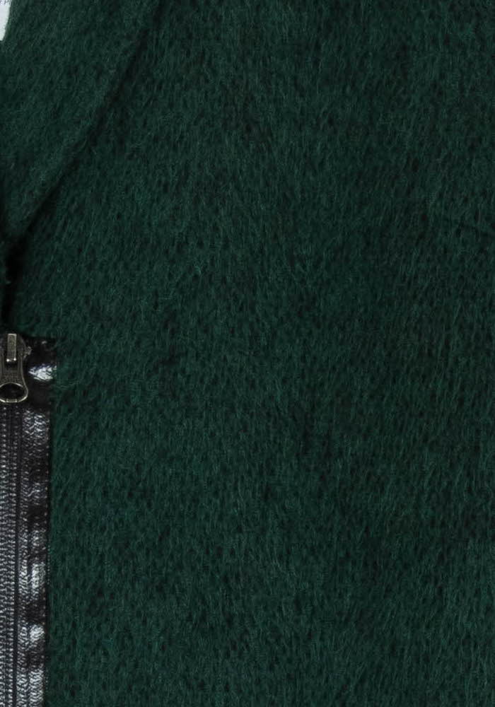 Manteau Vert et Noir - Taille M/38 de la marque Kookai | PARAD94069 - Vendu par Paradigme - Image 3