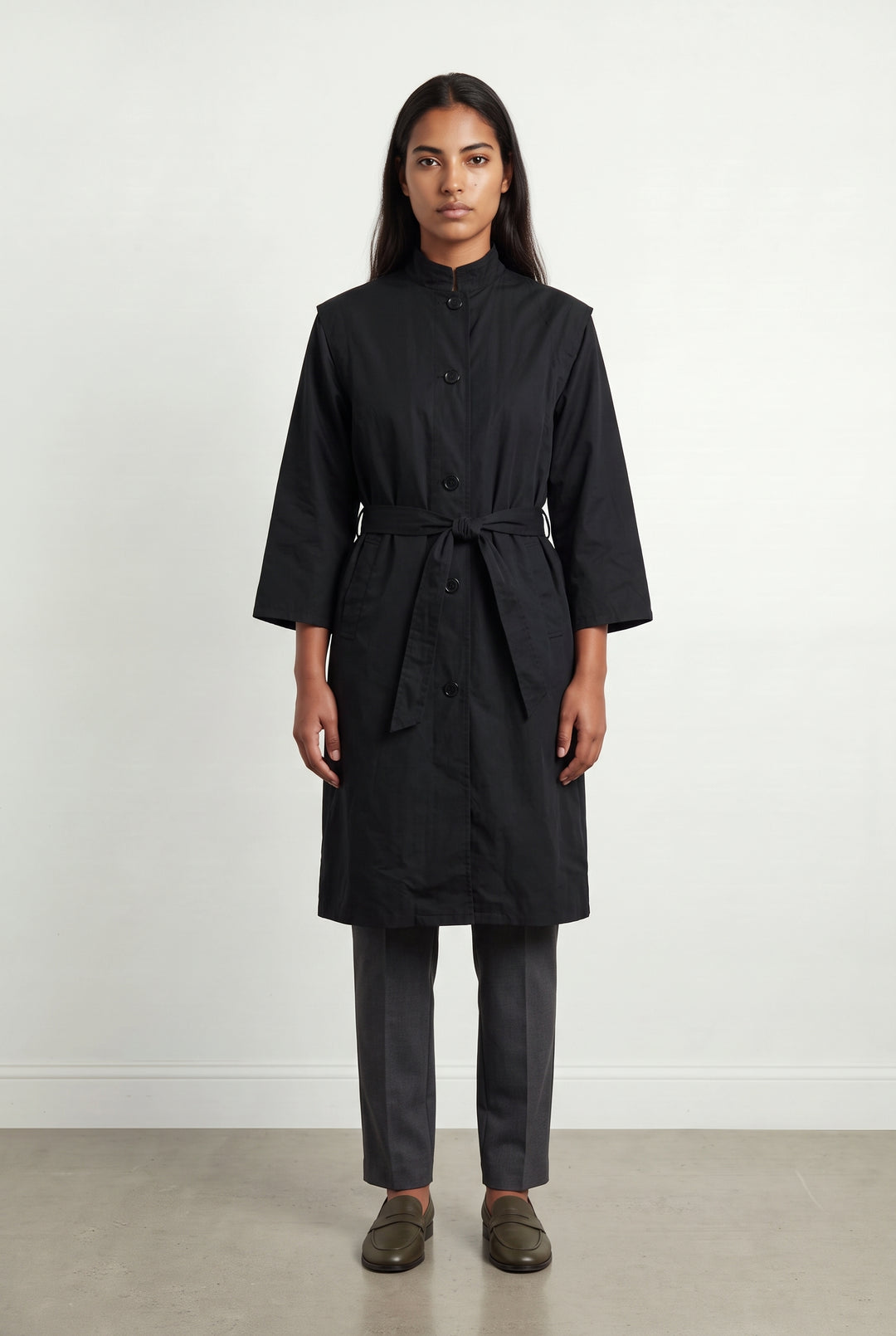 Trench Noir - Taille L/40 de la marque Weill | PARAD94071 - Vendu par Paradigme - Image 1