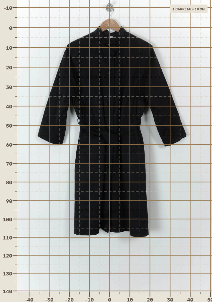 Trench Noir - Taille L/40 de la marque Weill | PARAD94071 - Vendu par Paradigme - Image 4