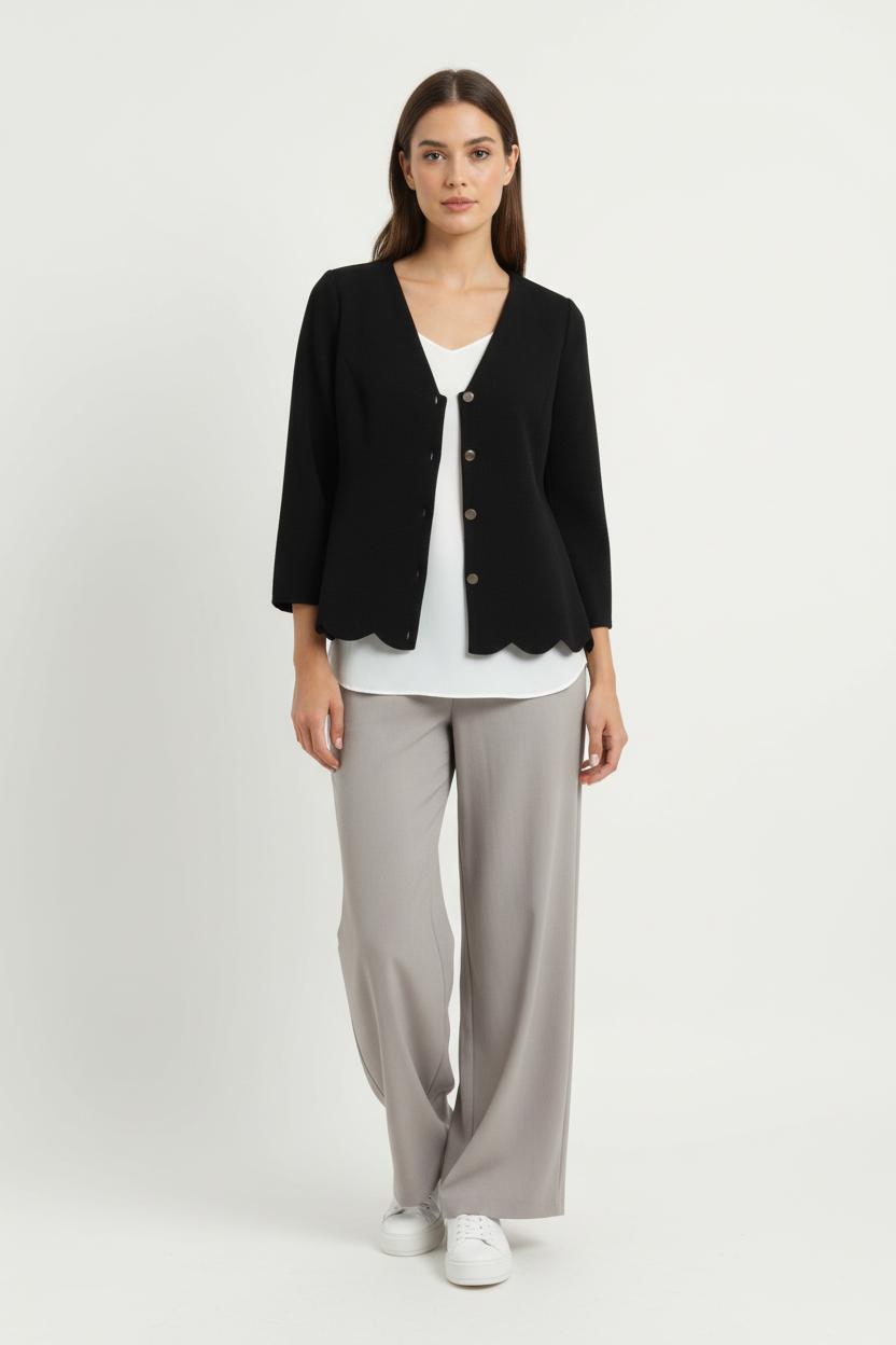 Veste Noire - Taille XS/34 de la marque SAAJ | PARAD94072 - Vendu par Paradigme - Image 1