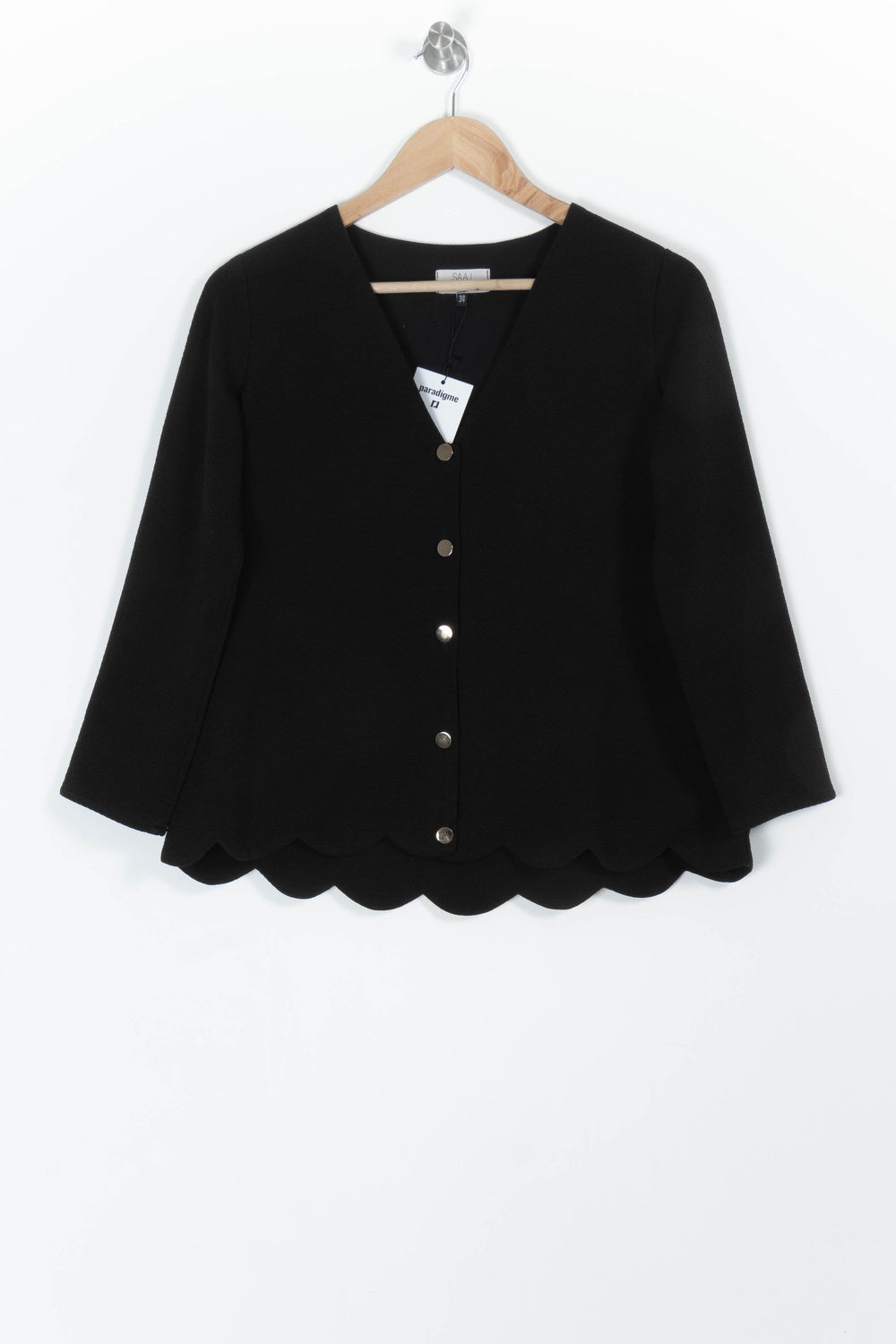 Veste Noire - Taille XS/34 de la marque SAAJ | PARAD94072 - Vendu par Paradigme - Image 2