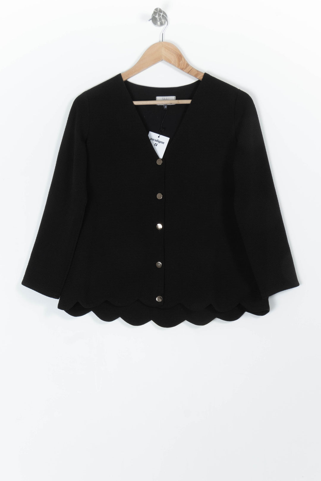 Veste Noire - Taille XS/34 de la marque SAAJ | PARAD94072 - Vendu par Paradigme - Image 2