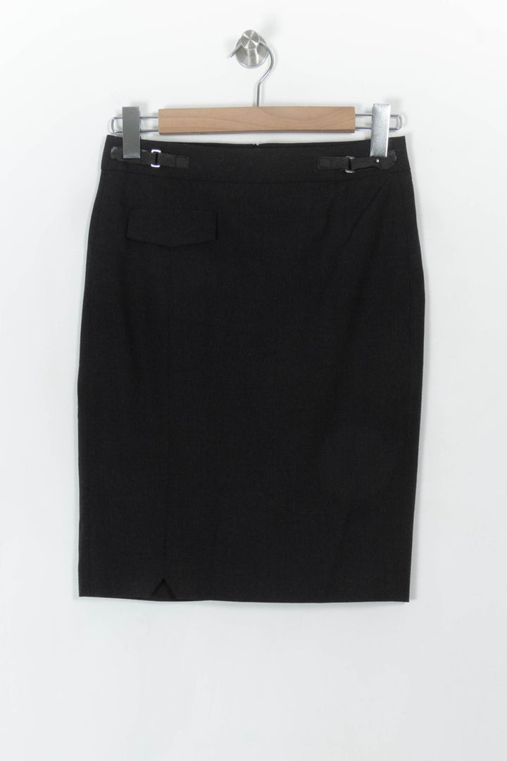 Jupe Crayon Noire - Taille S/36 de la marque Gerard Darel | PARAD94075 - Vendu par Paradigme - Image 2