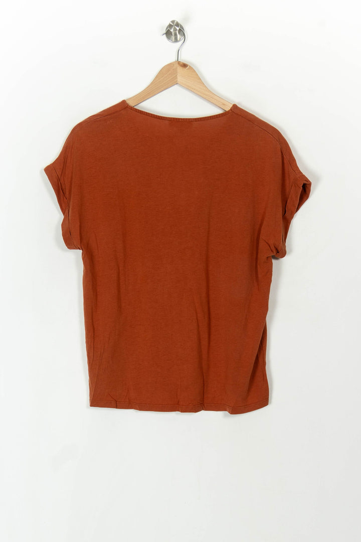 Top Orange - Taille L/40 de la marque Maison 123 | PARAD94078 - Vendu par Paradigme - Image 5