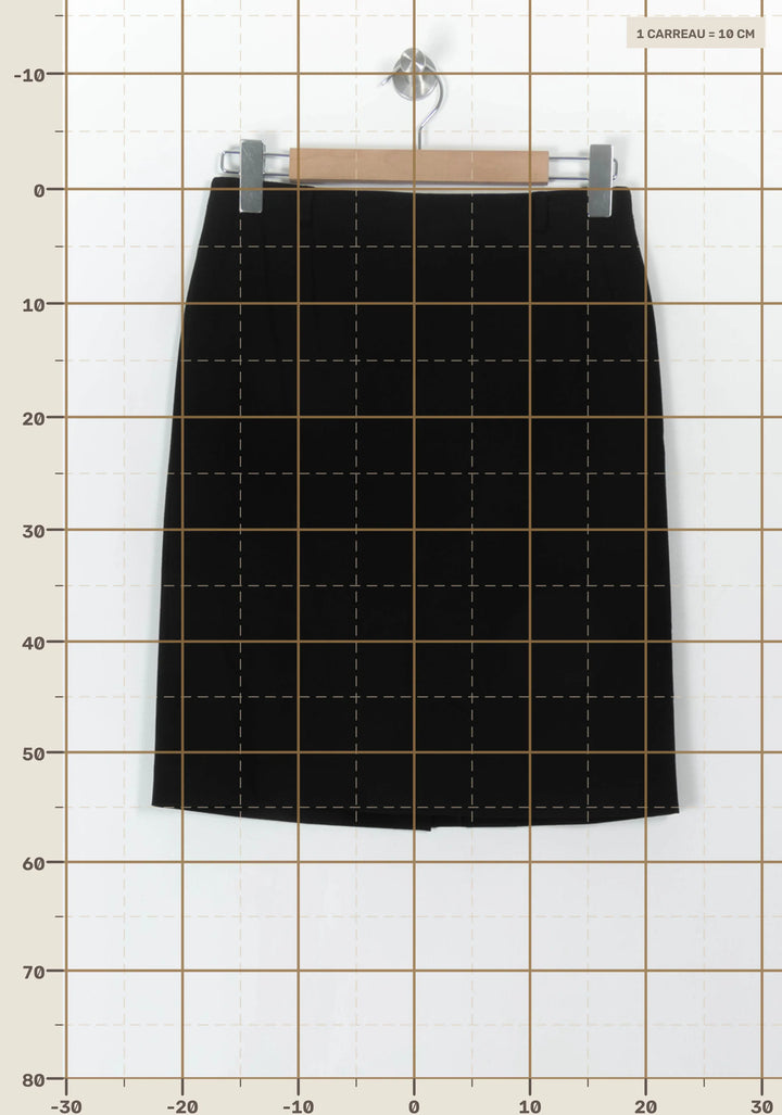 Jupe Crayon Noire - Taille XL/42 de la marque Maison 123 | PARAD94081 - Vendu par Paradigme - Image 4