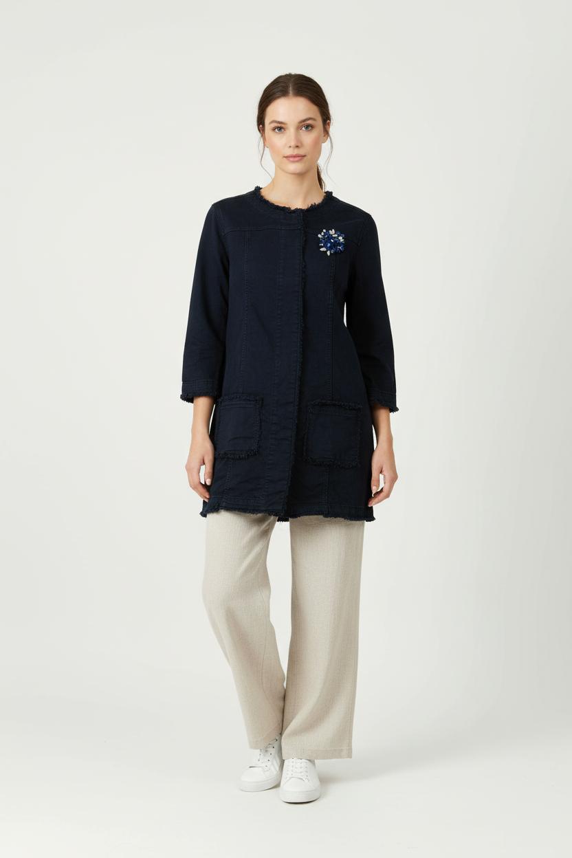 Veste Bleue - Taille XL/42 de la marque Liu Jo | PARAD94092 - Vendu par Paradigme - Image 1