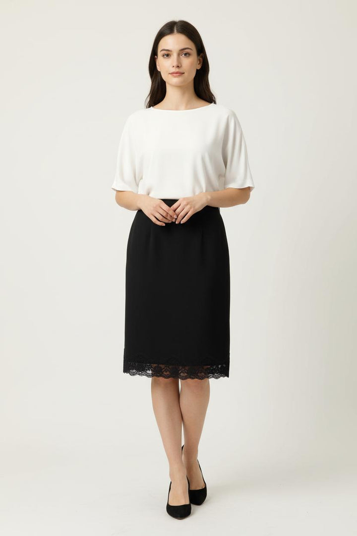 Jupe Crayon Noire - Taille L/40 de la marque Galeries Lafayette | PARAD94096 - Vendu par Paradigme - Image 1