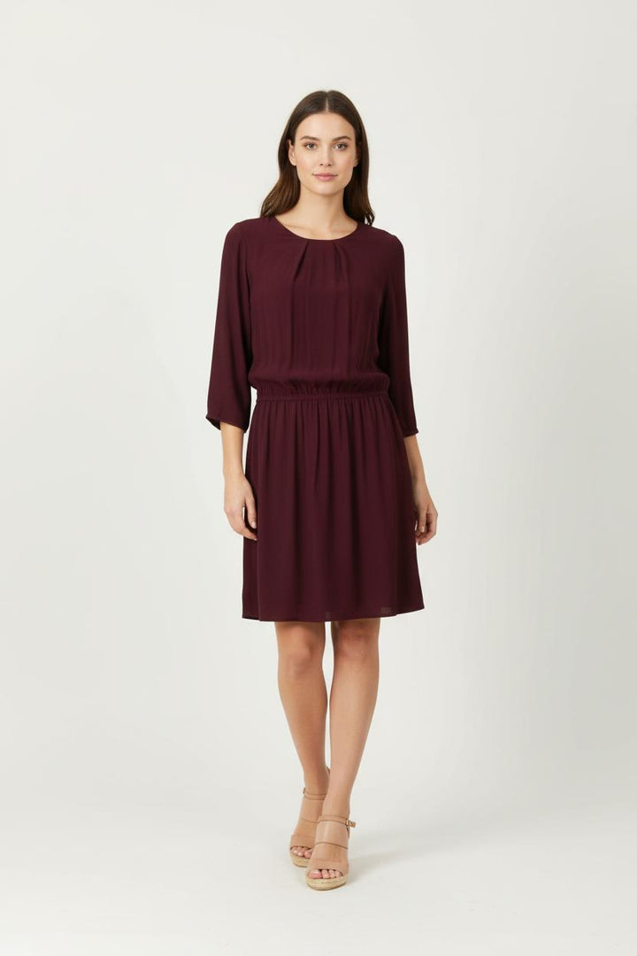Robe Midi Bordeaux - Taille M/38 de la marque Marie Sixtine | PARAD94100 - Vendu par Paradigme - Image 1