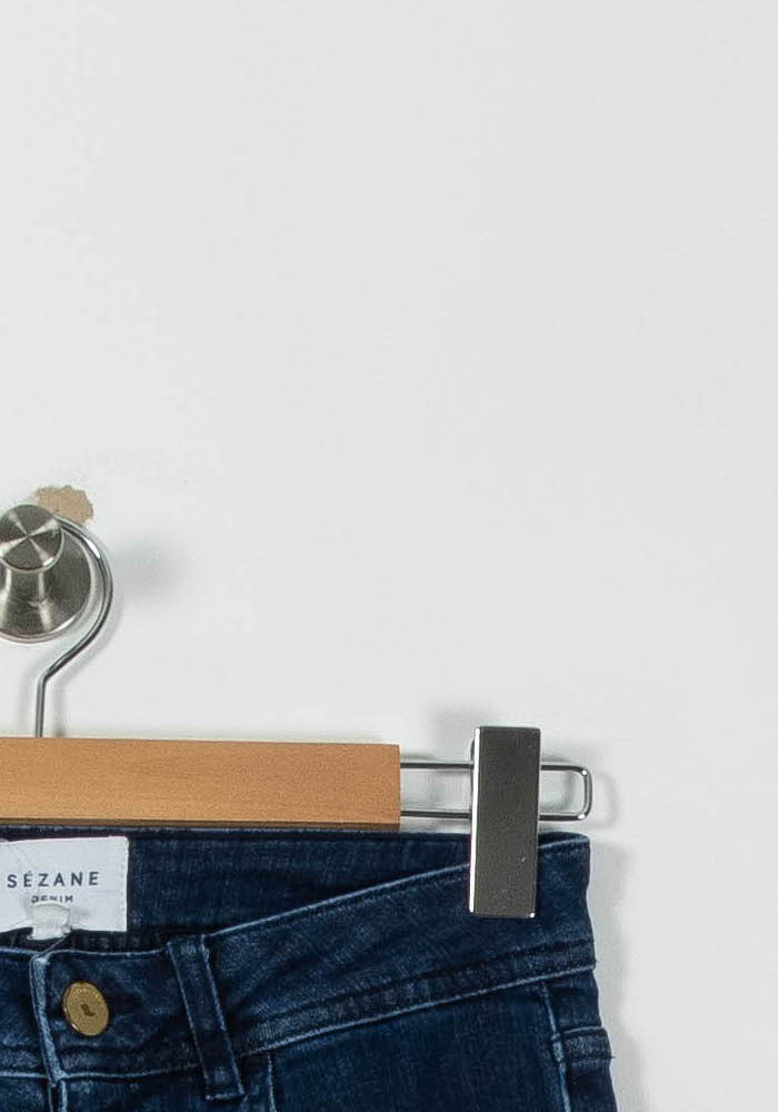 Jean Skinny Bleu - Taille S/36 de la marque Sézane | PARAD94105 - Vendu par Paradigme - Image 3