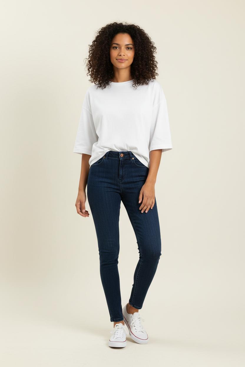 Jean Skinny Bleu - Taille S/36 de la marque Sézane | PARAD94105 - Vendu par Paradigme - Image 1