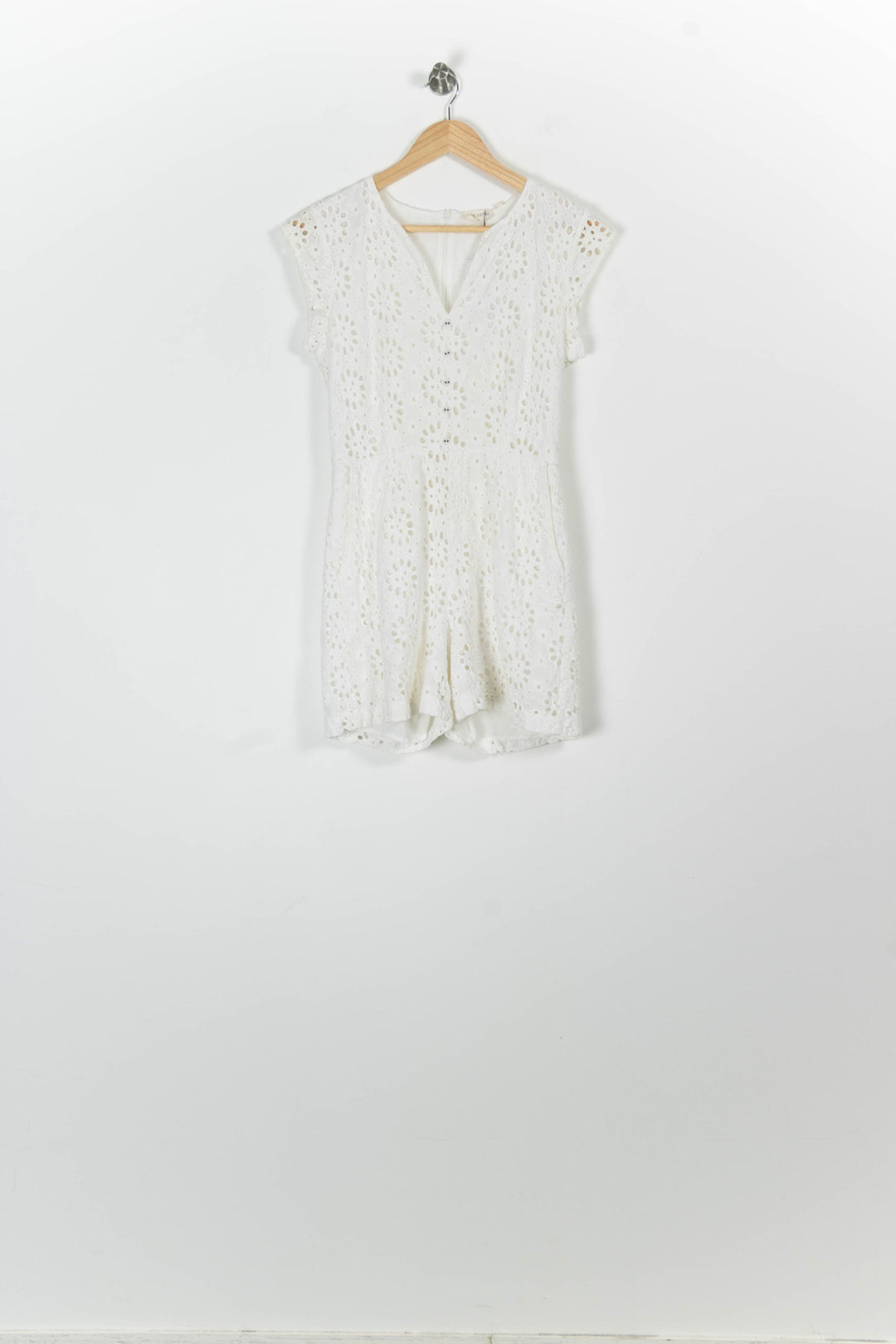 Combishort Blanc - Taille M/38 de la marque Marie Sixtine | PARAD94110 - Vendu par Paradigme - Image 2
