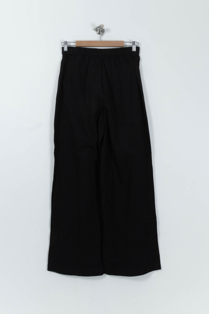 Pantalon Large Noir - Taille M/38 de la marque Des petits hauts | PARAD94112 - Vendu par Paradigme - Image 4