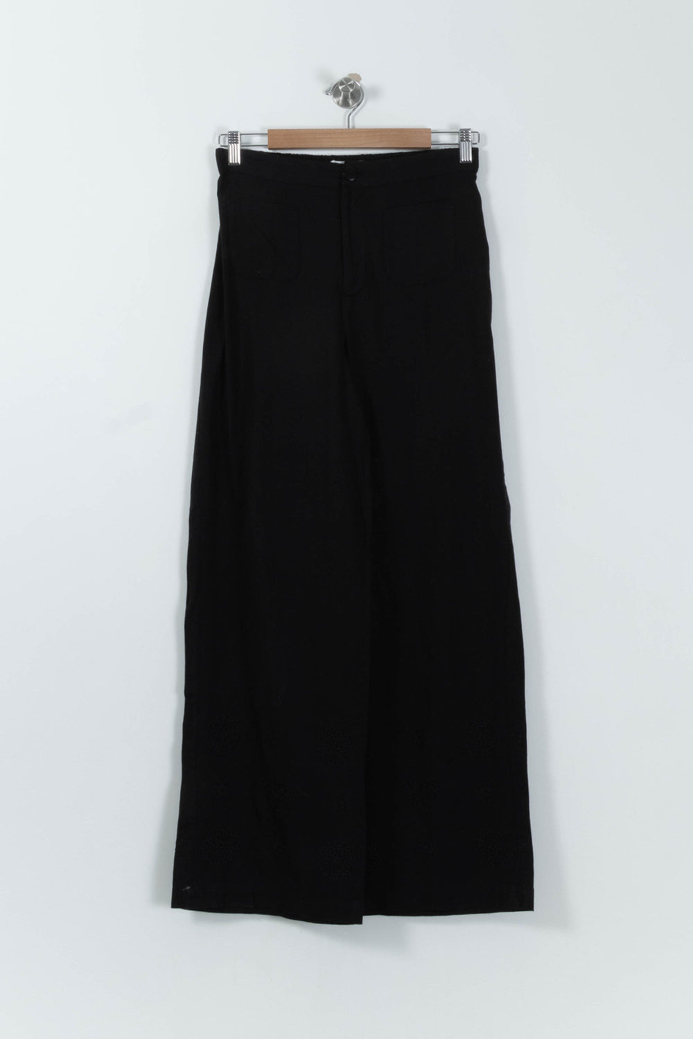 Pantalon Large Noir - Taille M/38 de la marque Des petits hauts | PARAD94112 - Vendu par Paradigme - Image 2