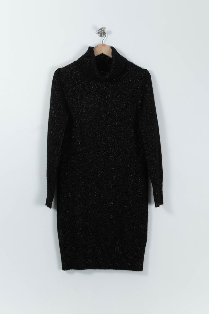 Robe Pull Noire - Taille S/36 de la marque Liu Jo | PARAD94131 - Vendu par Paradigme - Image 2
