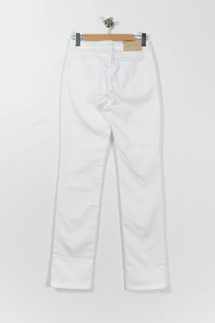 Jean Blanc - Taille L/40 de la marque Max Mara | PARAD94136 - Vendu par Paradigme - Image 4