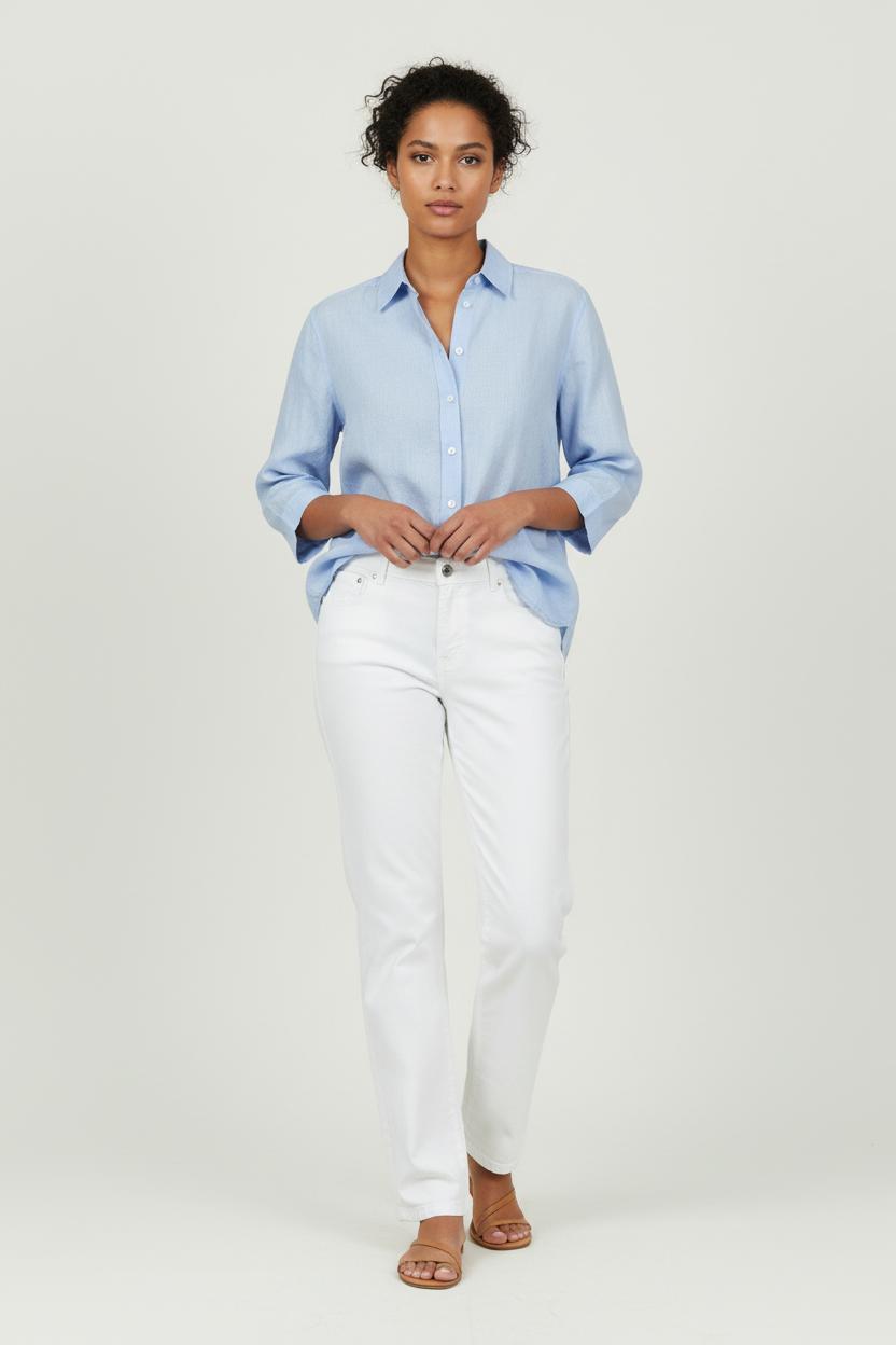 Jean Blanc - Taille L/40 de la marque Max Mara | PARAD94136 - Vendu par Paradigme - Image 1
