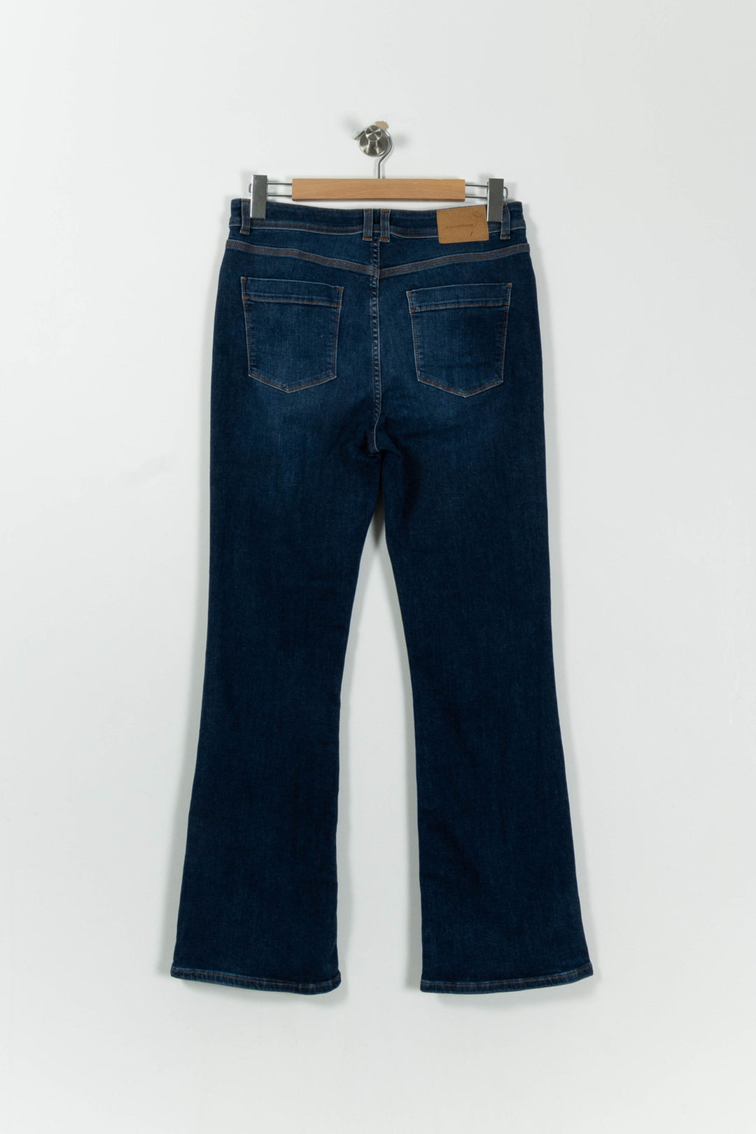 Jean Évasé Bleu - Taille XL/42 de la marque La Fée Maraboutée | PARAD94141 - Vendu par Paradigme - Image 4